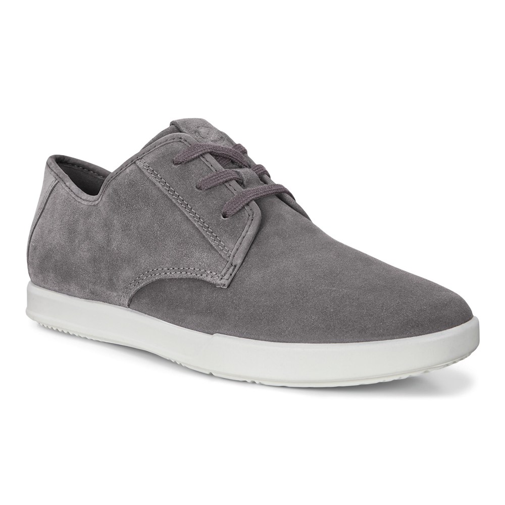 Mens Sneakers - ECCO Collin 2.0 Lace-Up - Dark Grey - 1542SXWZI